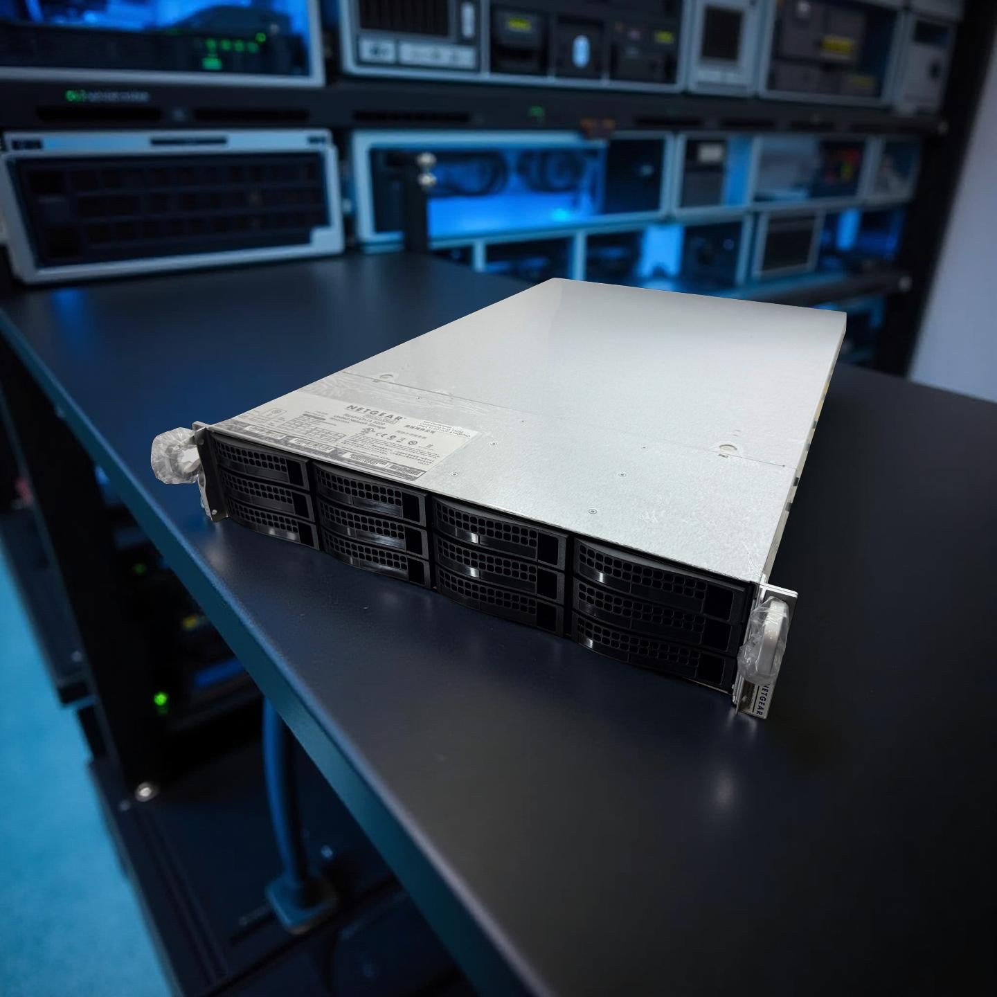 NETGEAR ReadyDATA 5200 2U 12-BAY BASE UNIT RD5200-100WWS 100-16608-01 R30