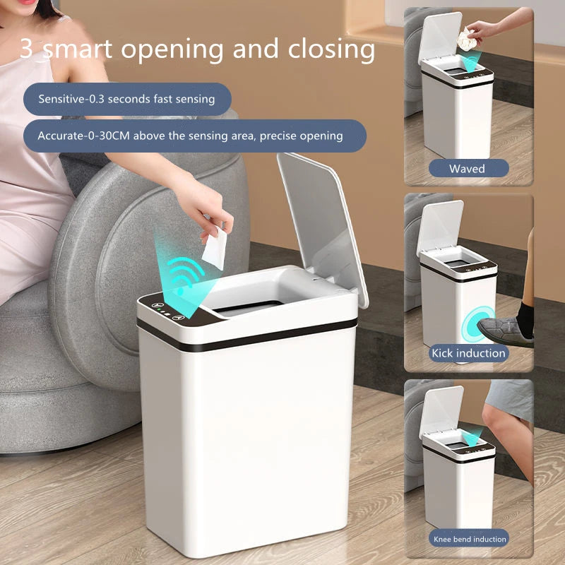 Smart Touchless Waste Bin™