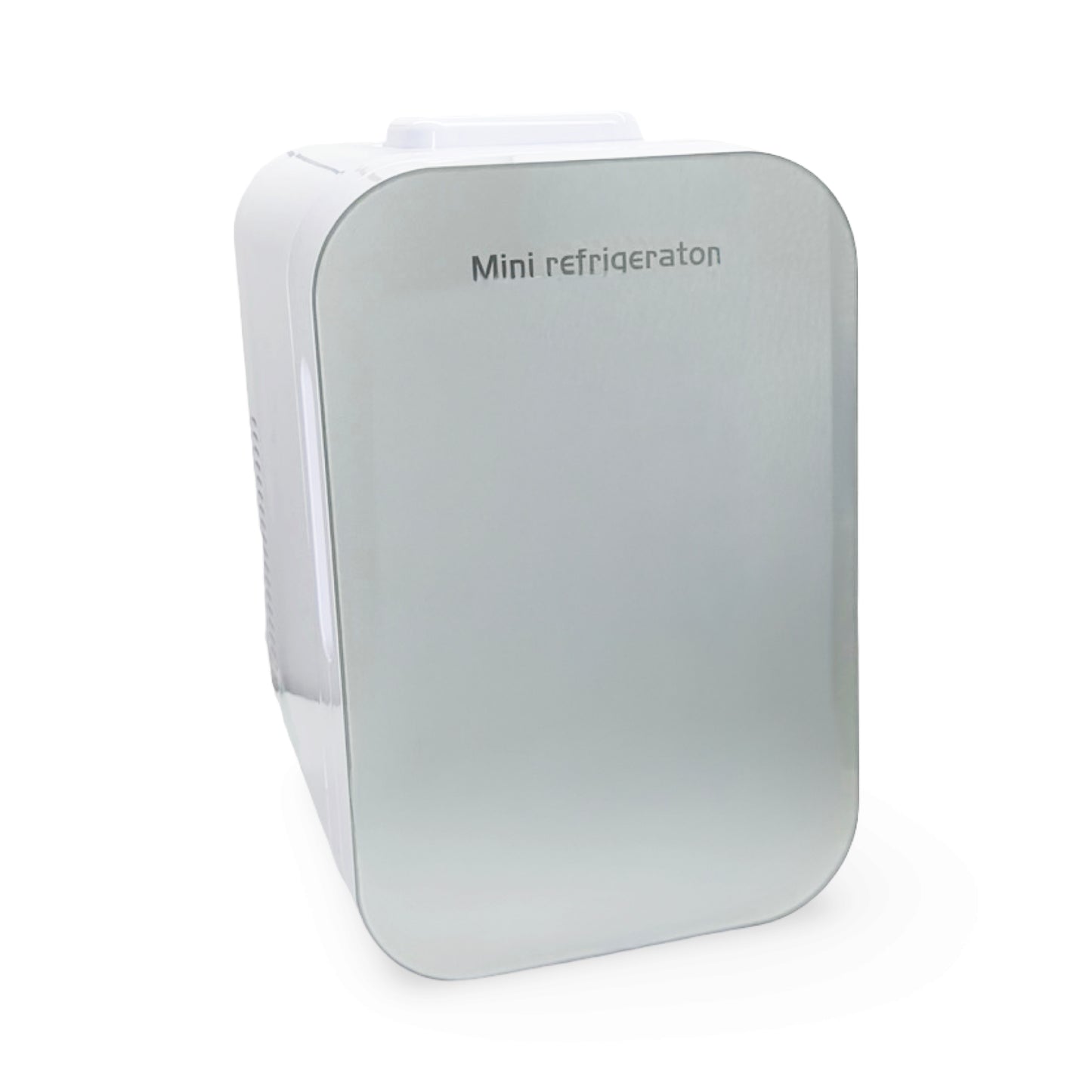 8L Mini Refrigerator with Glass Door