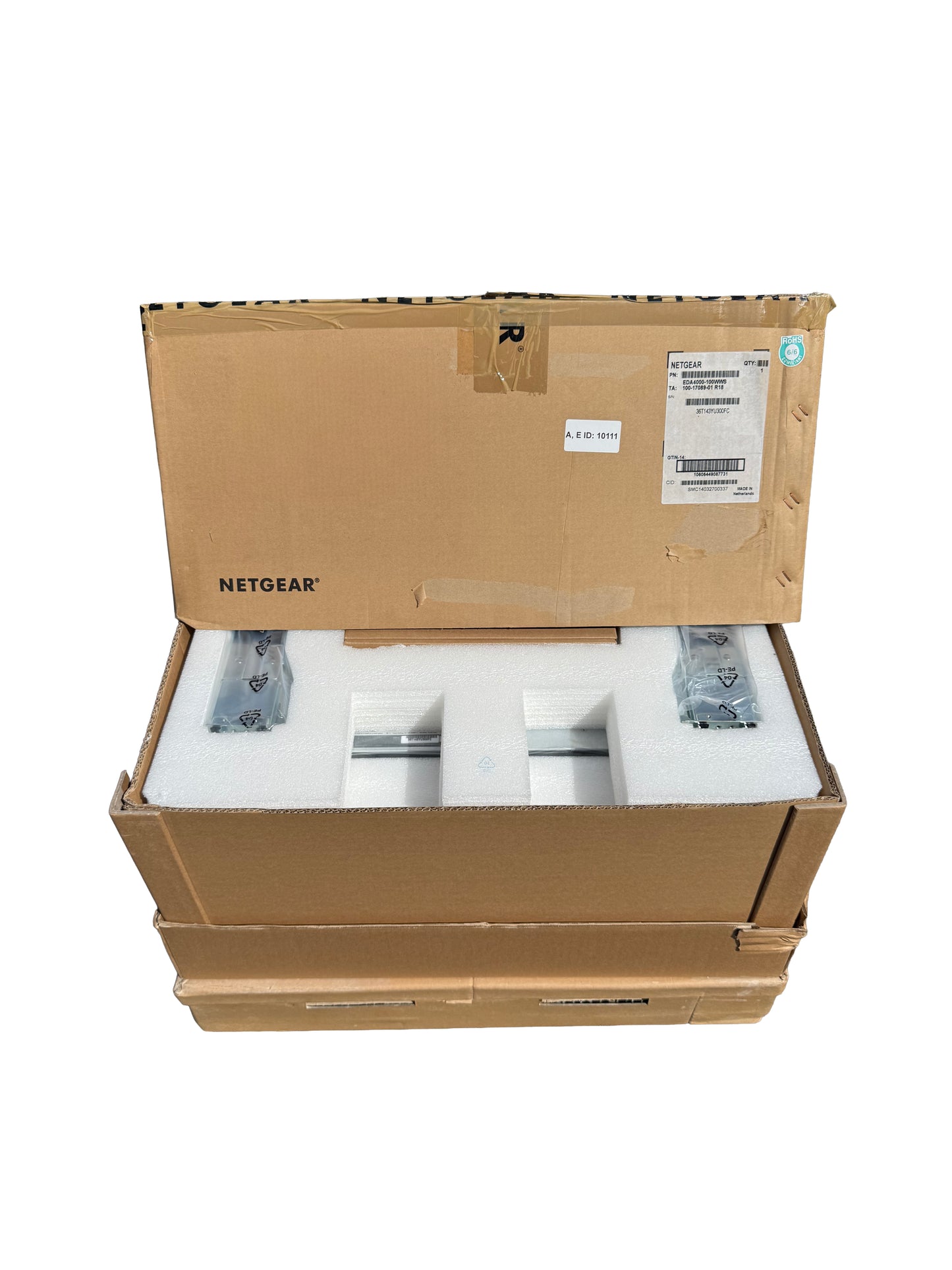 NETGEAR ReadyDATA 4000 4U 24-BAY Expansion Disk Array For RD5200 EDA4000-100WWS 100-17089-01 R18