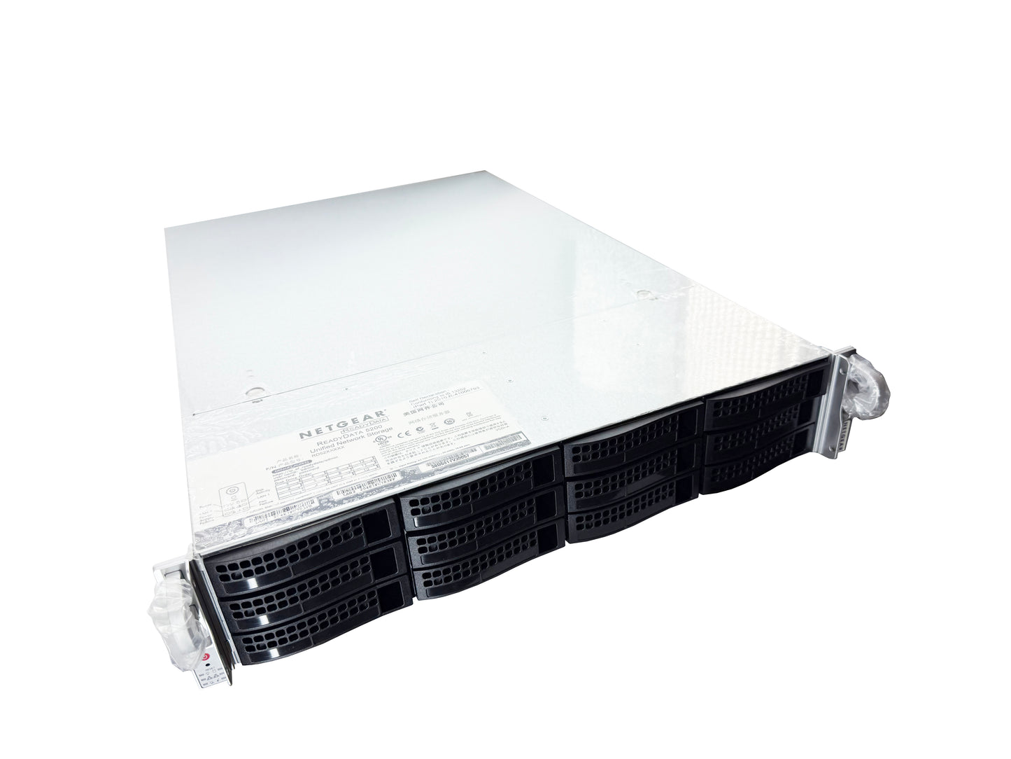 NETGEAR ReadyDATA 5200 2U 12-BAY BASE UNIT RD5200-100WWS 100-16608-01 R30