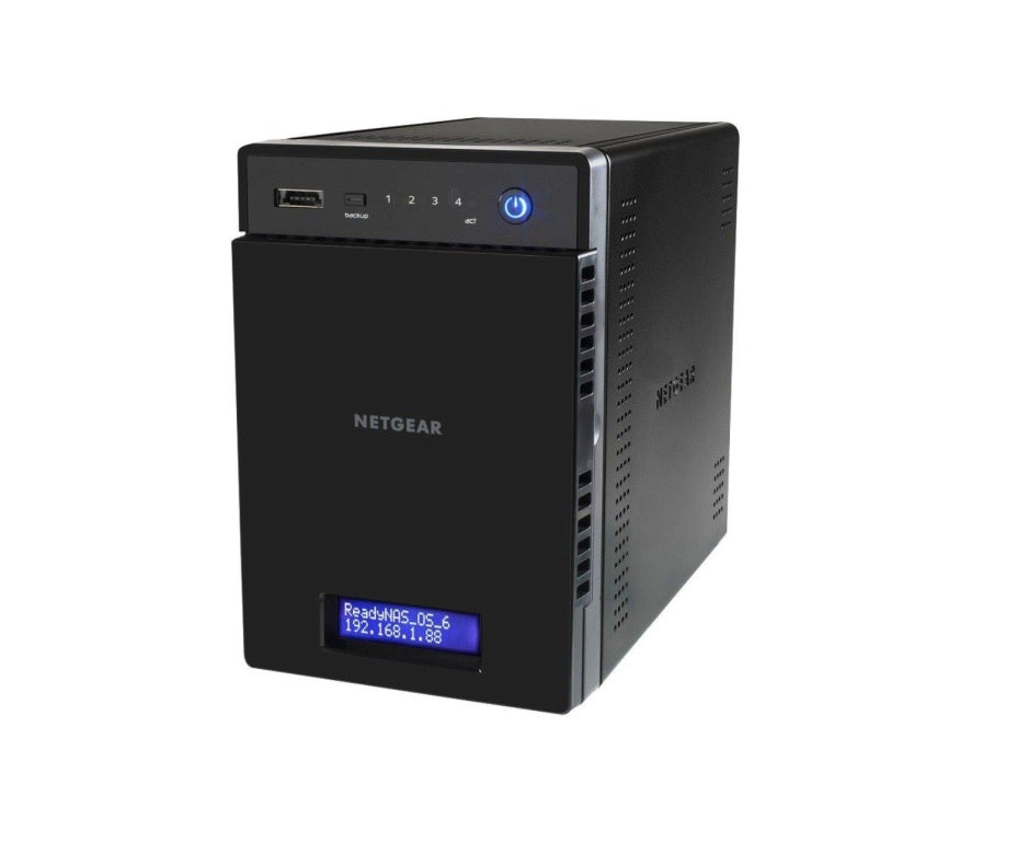 Netgear ReadyNAS 104 (4xHDD, 1.2GHz, 512MB, 3xUSB, 2xLAN)