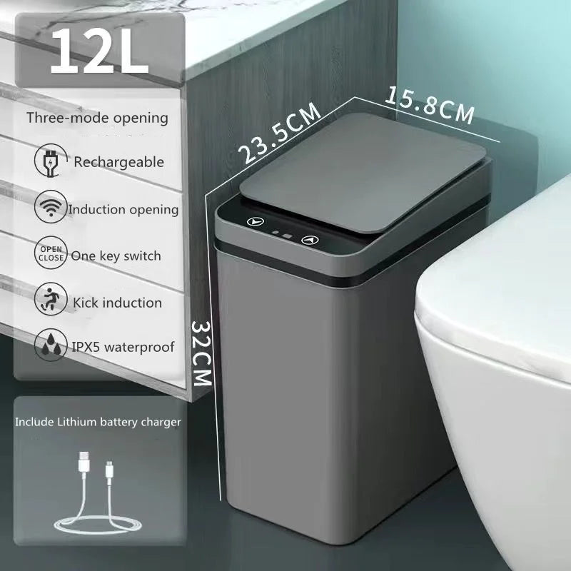 Smart Touchless Waste Bin™