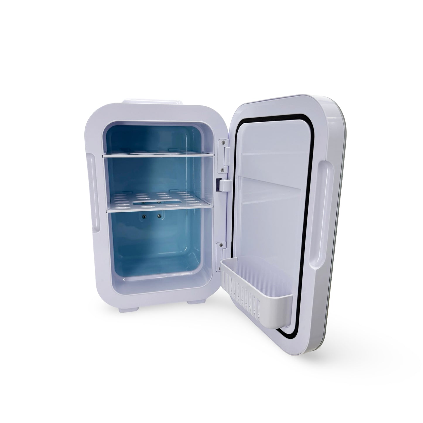 8L Mini Refrigerator with Glass Door