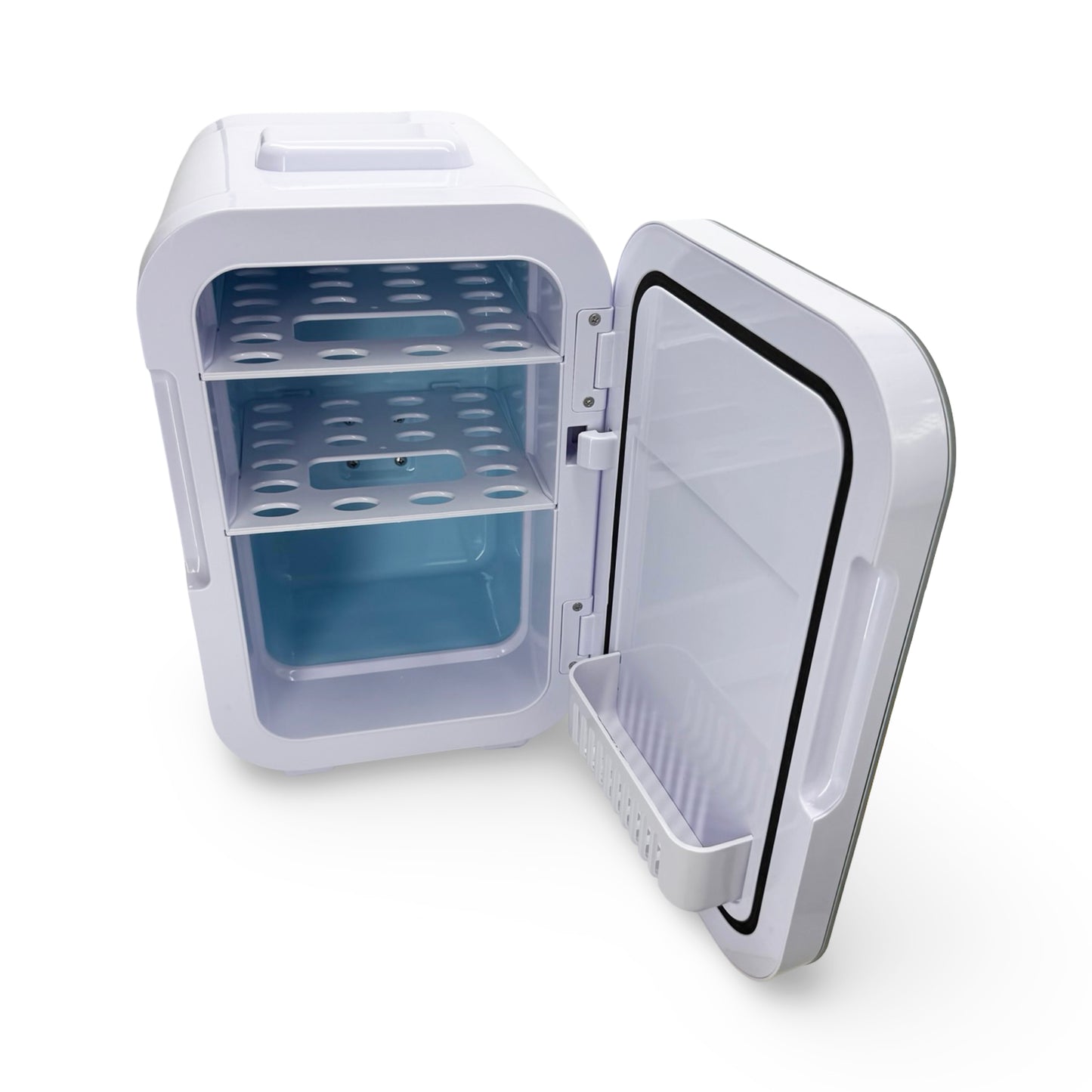 8L Mini Refrigerator with Glass Door